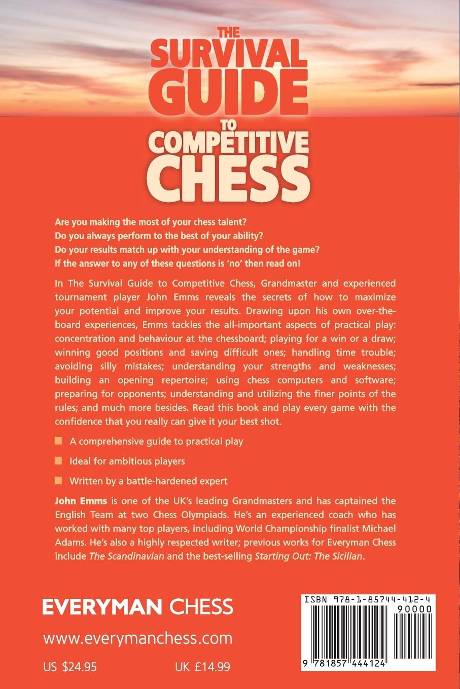 Rückseitencover The Survival Guide to Competitive Chess