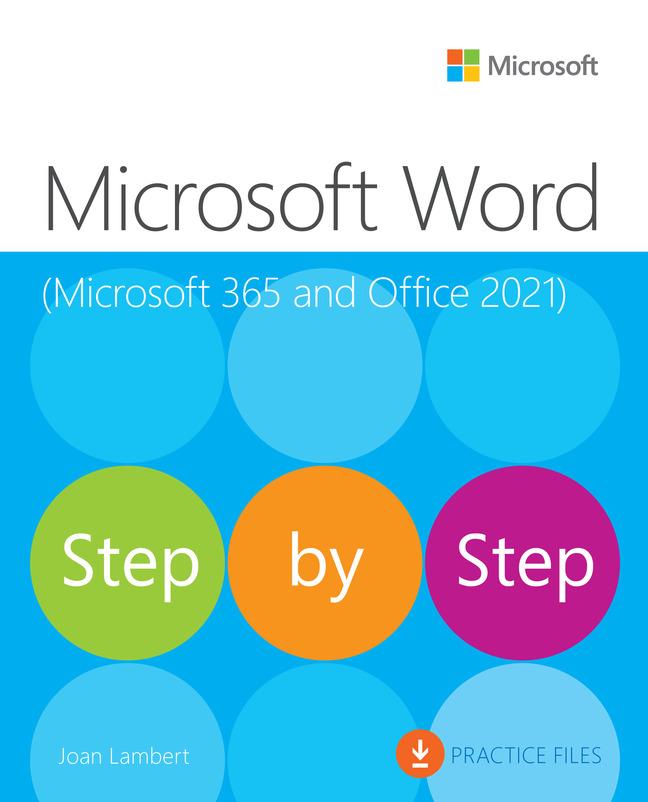 Vorderes Coverbild Microsoft Word Step by Step (Office 2021 and Microsoft 365)