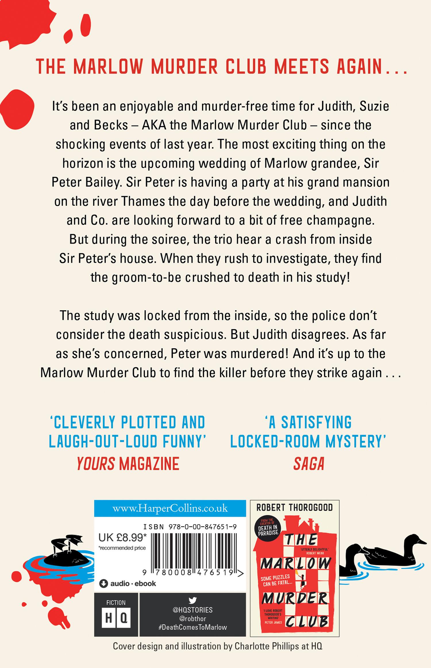 Rückseitencover Death Comes to Marlow