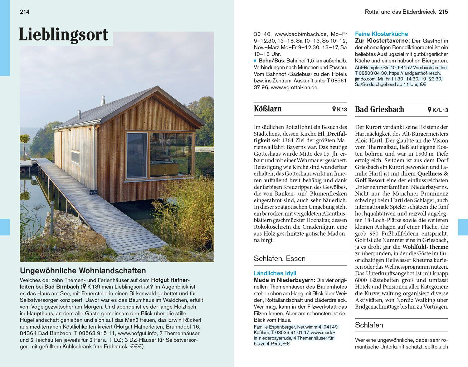 Beispielinhalt (Bild) DuMont Reise-Taschenbuch Bayerischer Wald Regensburg Oberpfälzer Wald