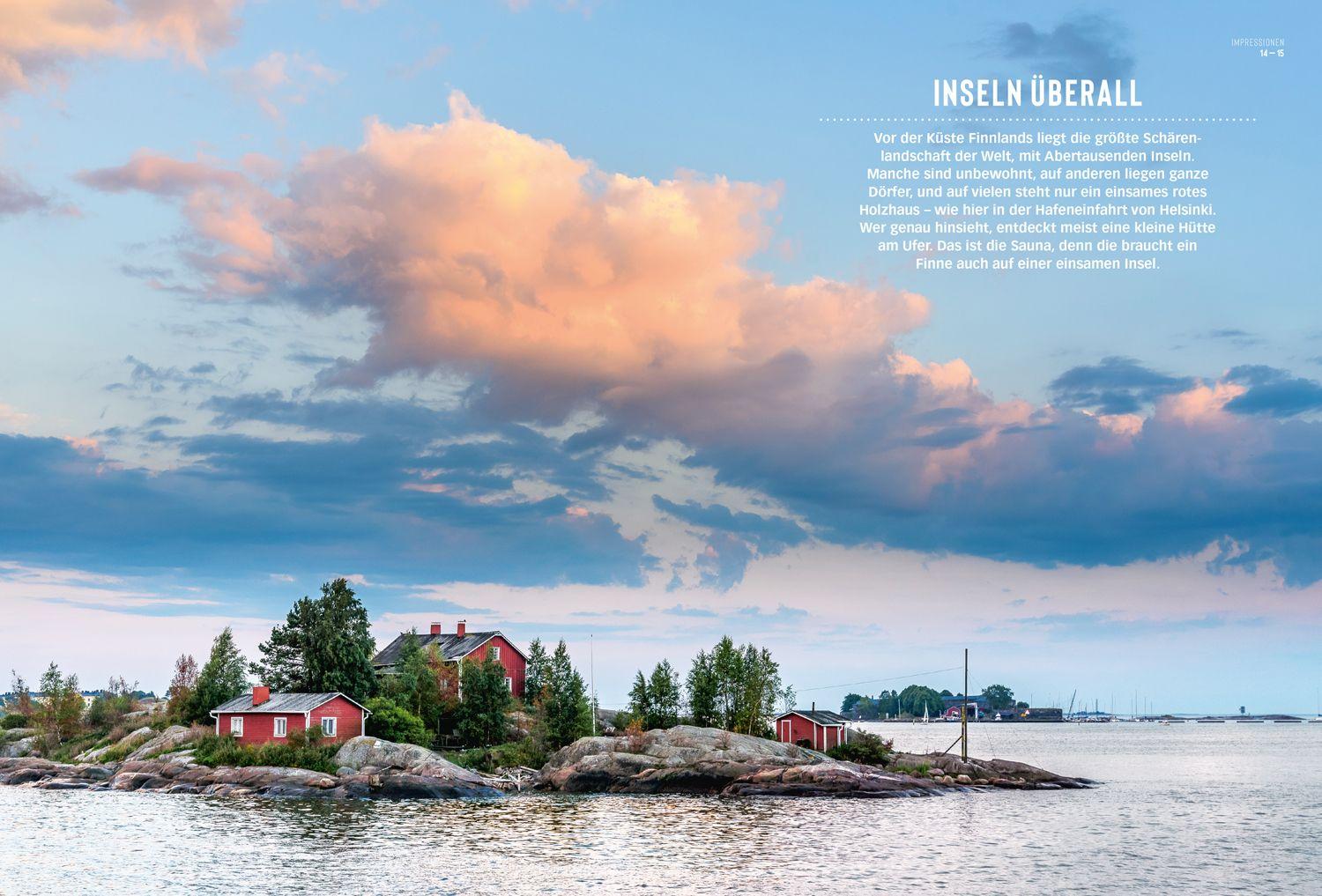 Beispielinhalt (Bild) DUMONT Bildatlas Finnland