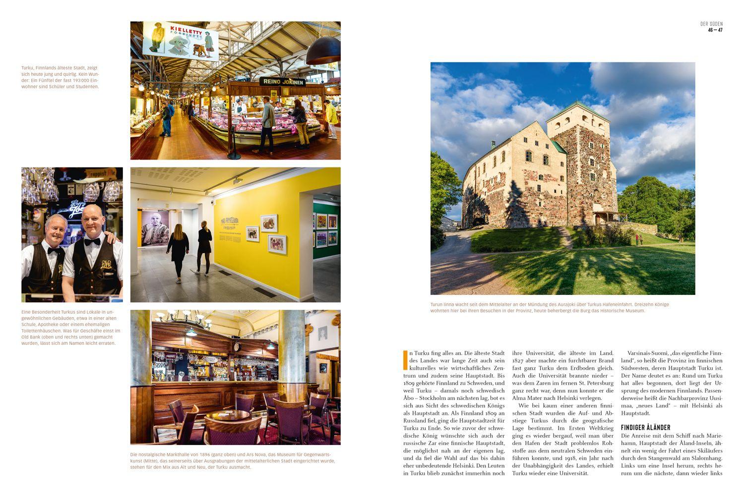 Beispielinhalt (Bild) DUMONT Bildatlas Finnland