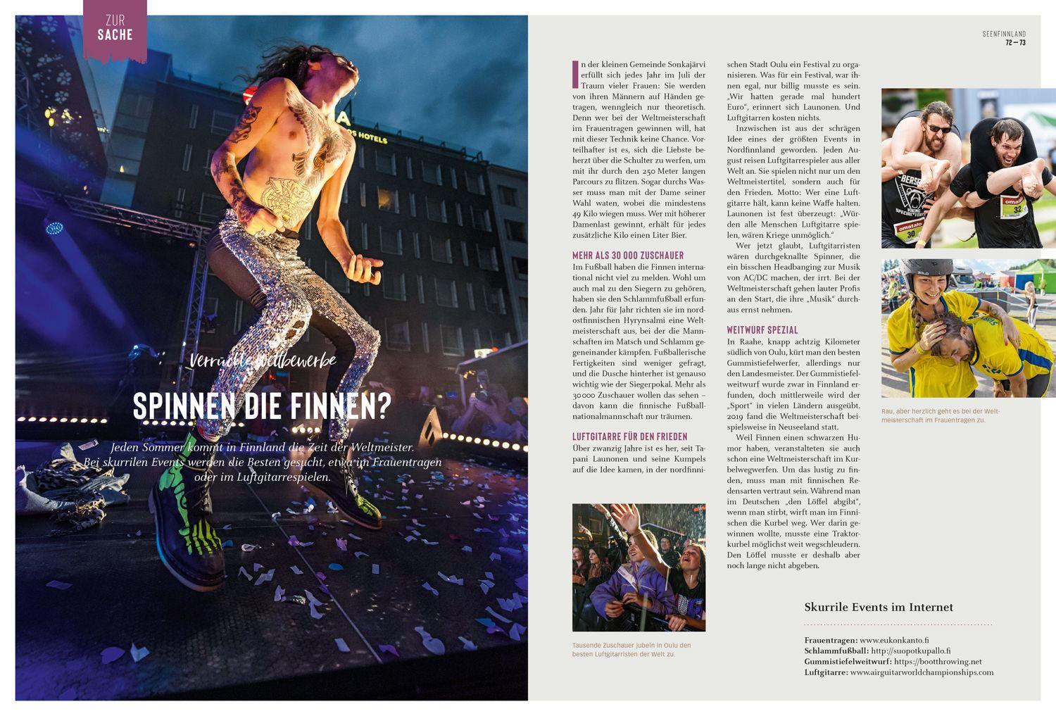 Beispielinhalt (Bild) DUMONT Bildatlas Finnland