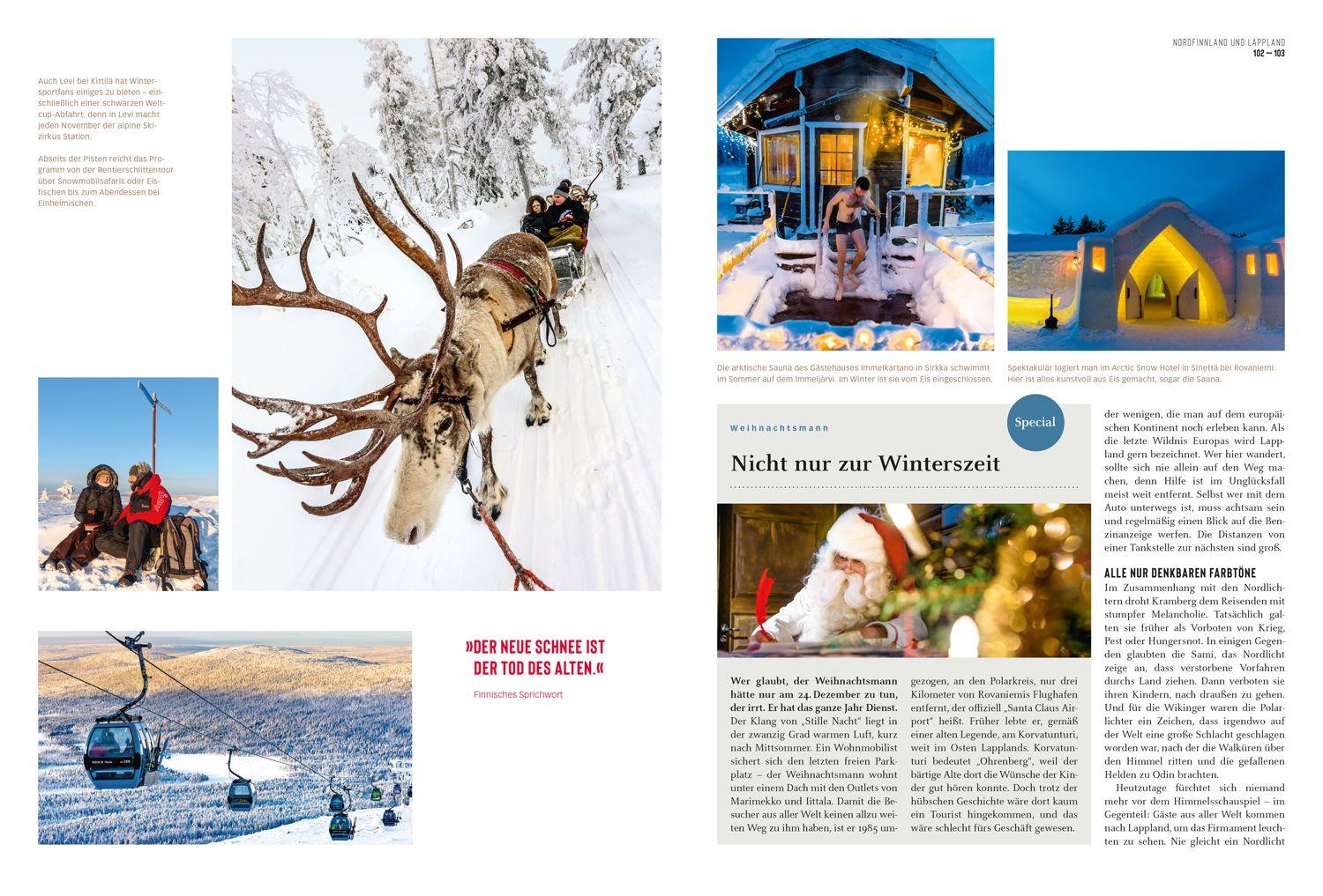 Beispielinhalt (Bild) DUMONT Bildatlas Finnland