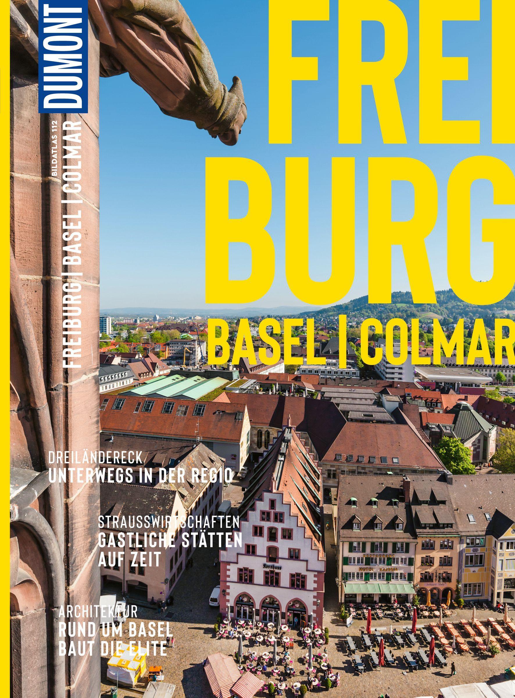Vorderes Coverbild DUMONT Bildatlas Freiburg, Colmar, Basel