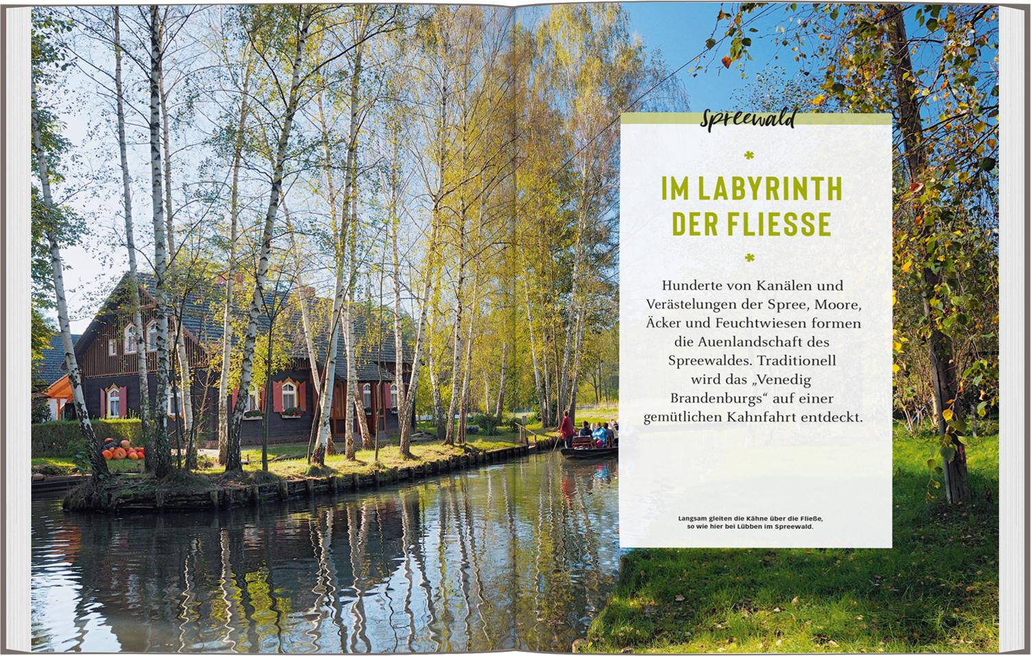 Beispielinhalt (Bild) DuMont Bildatlas Spreewald, Lausitz