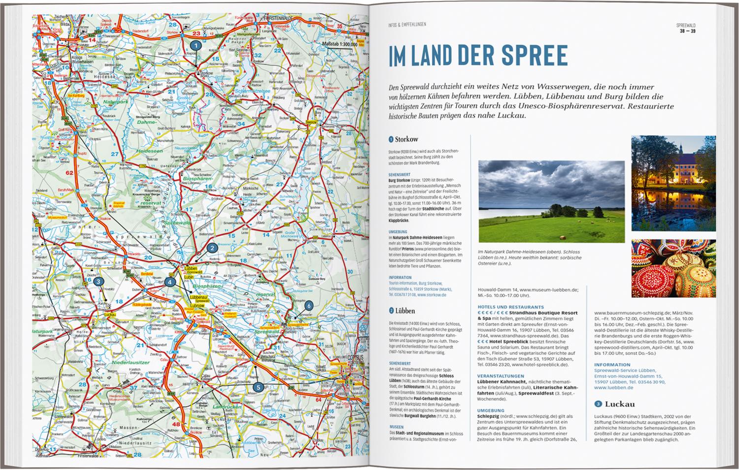 Beispielinhalt (Bild) DuMont Bildatlas Spreewald, Lausitz