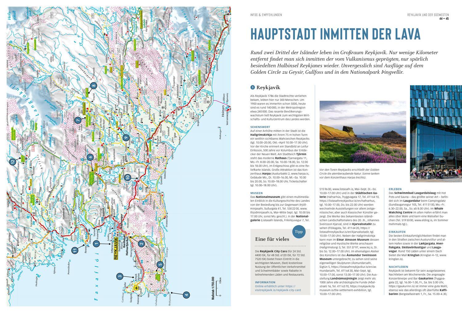 Beispielinhalt (Bild) DUMONT Bildatlas Island