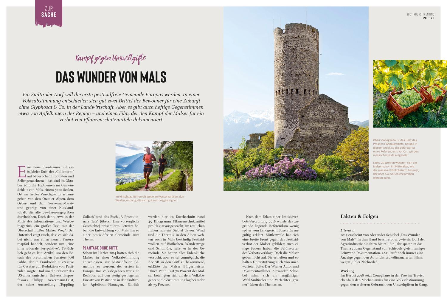 Beispielinhalt (Bild) DUMONT Bildatlas Italien Norden