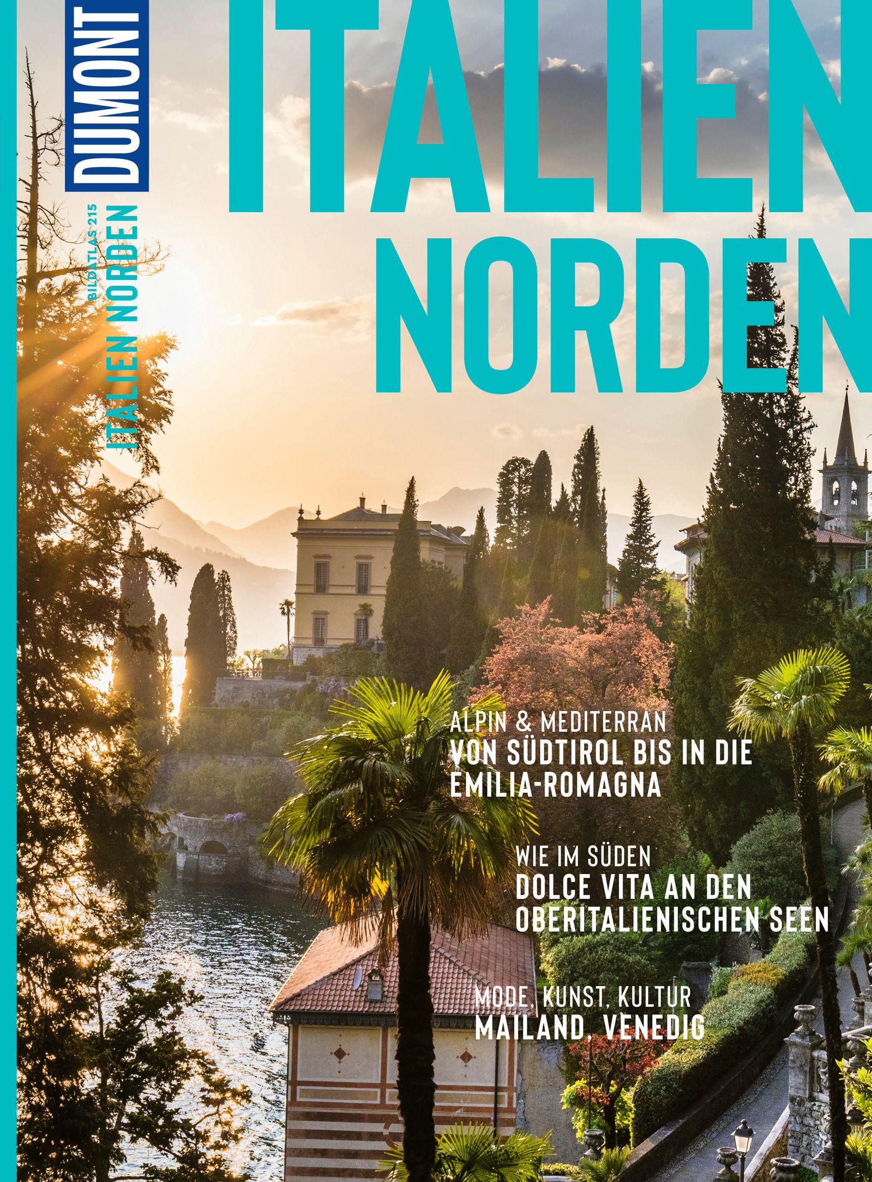 Vorderes Coverbild DUMONT Bildatlas Italien Norden