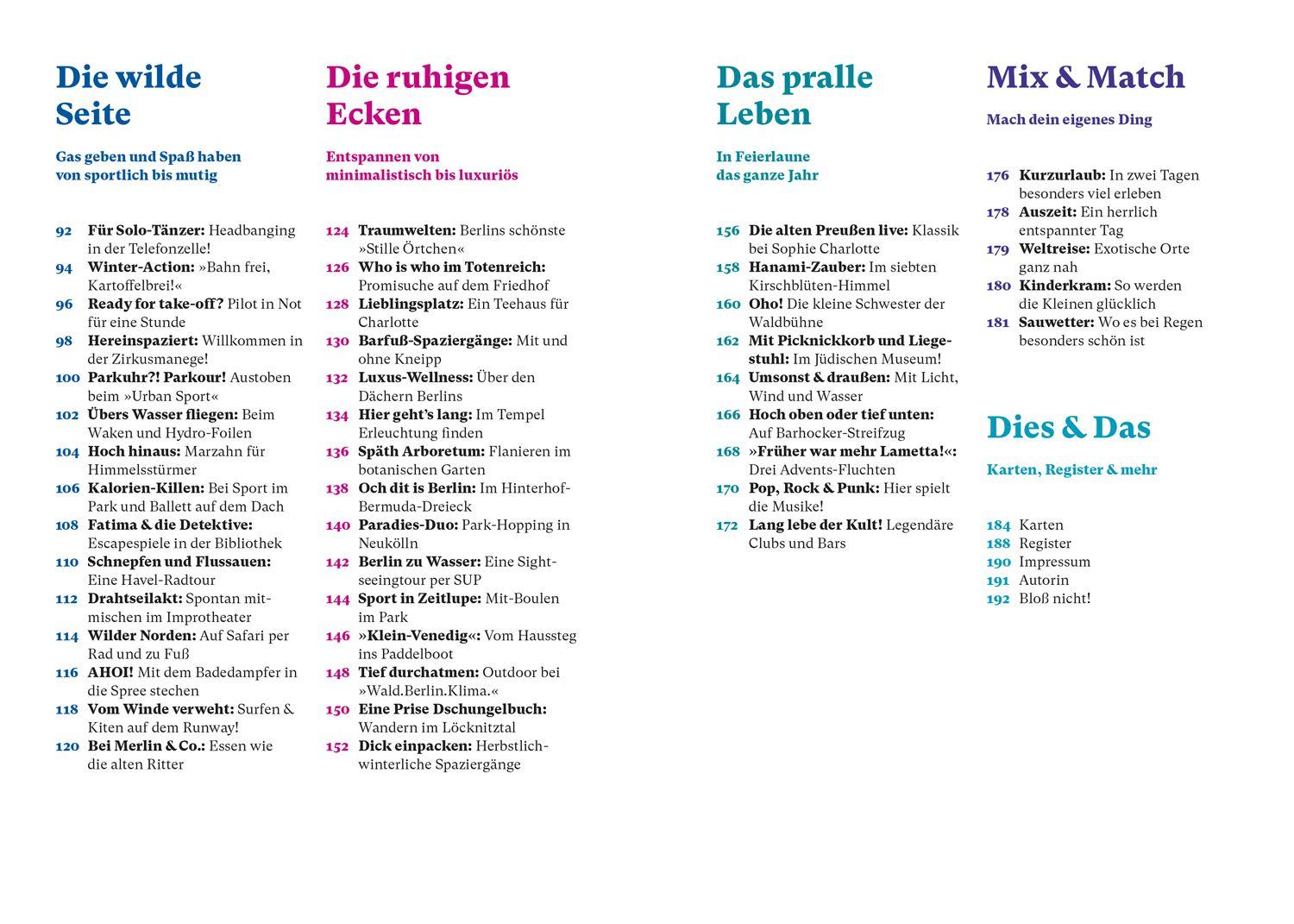 Beispielinhalt (Bild) MARCO POLO Insider-Trips Berlin & Umgebung