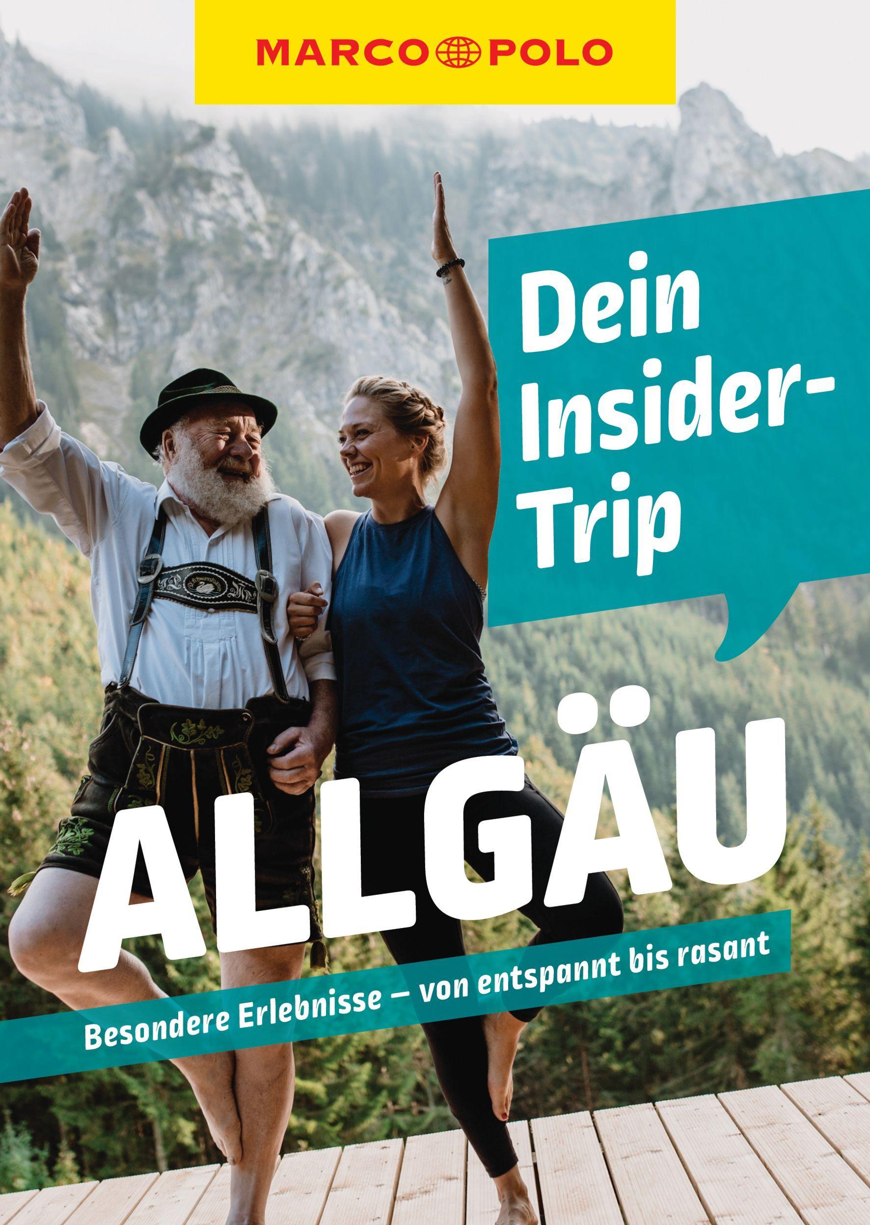 Vorderes Coverbild MARCO POLO Insider-Trips Allgäu