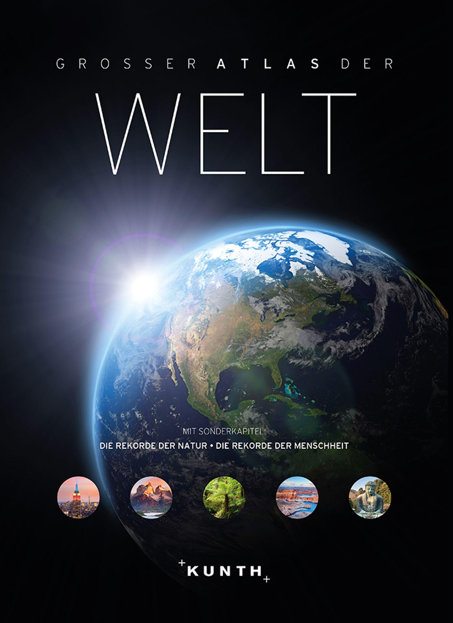Vorderes Coverbild KUNTH Weltatlas Großer Atlas der Welt