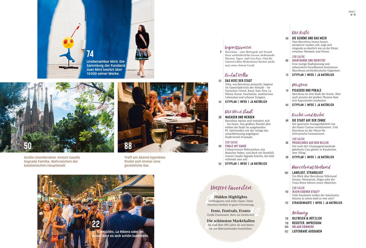 Beispielinhalt (Bild) DUMONT Bildatlas Barcelona