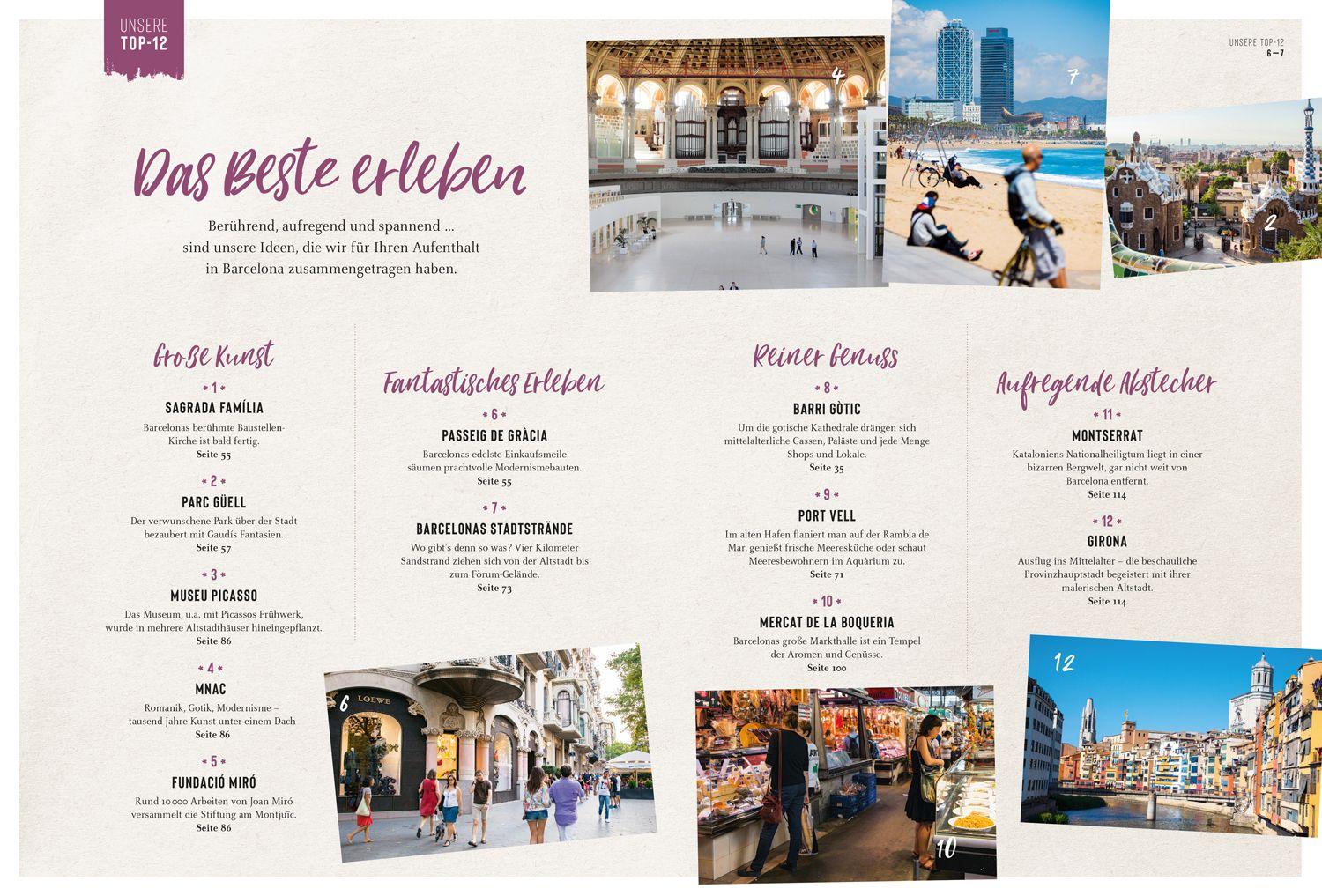 Beispielinhalt (Bild) DUMONT Bildatlas Barcelona