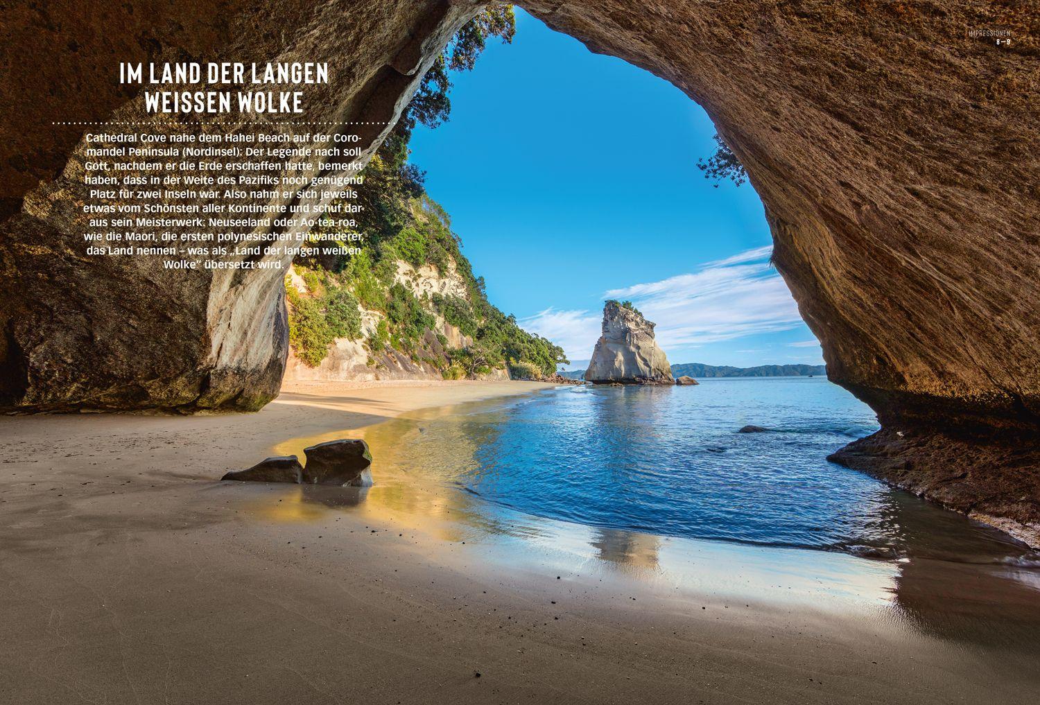 Beispielinhalt (Bild) DUMONT Bildatlas Neuseeland