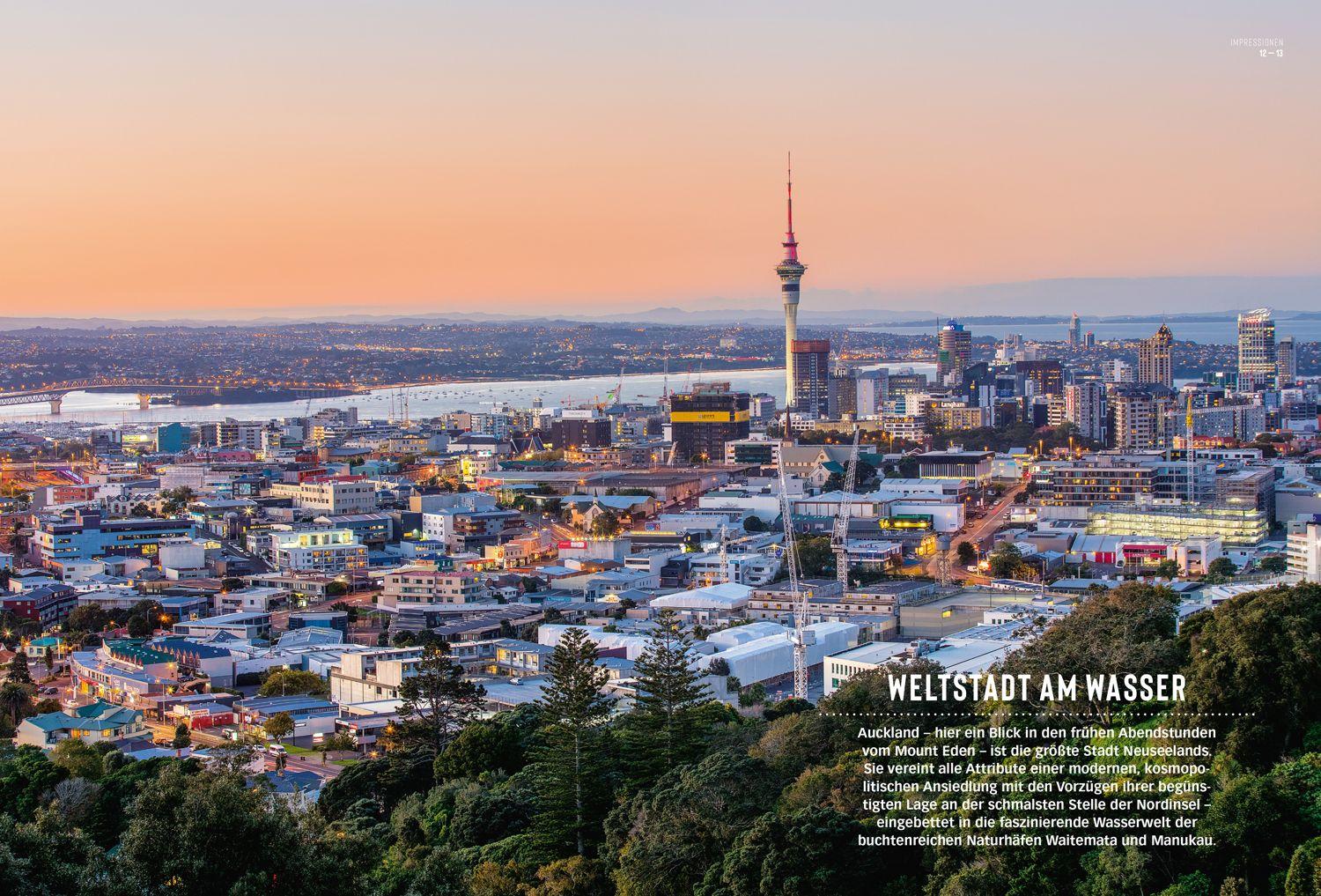 Beispielinhalt (Bild) DUMONT Bildatlas Neuseeland