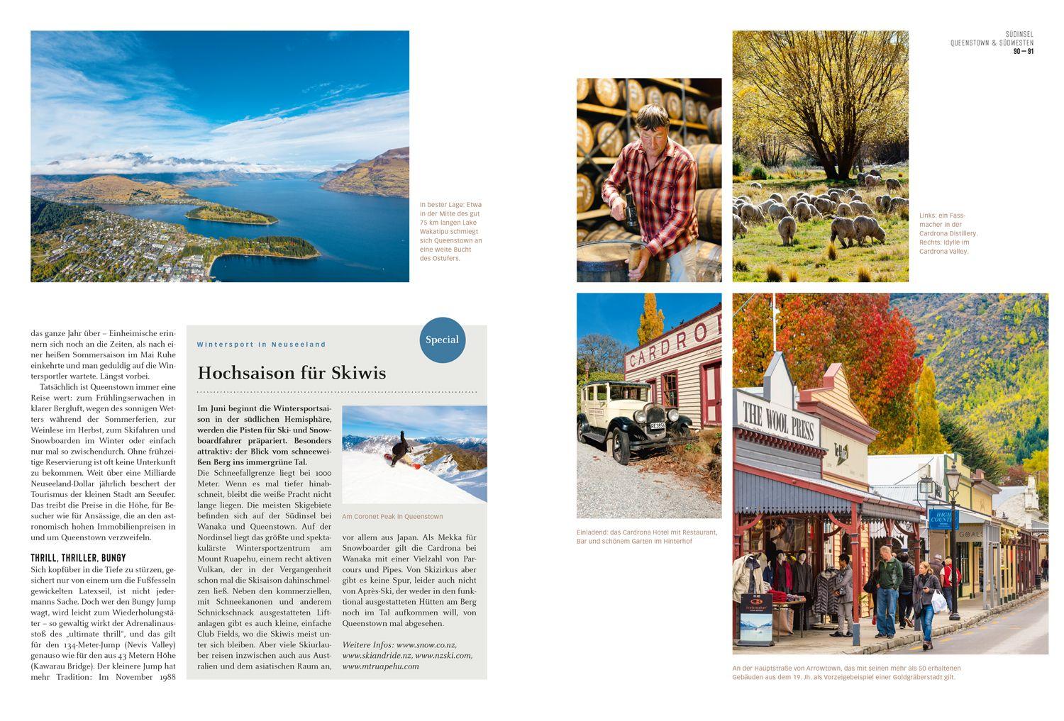 Beispielinhalt (Bild) DUMONT Bildatlas Neuseeland