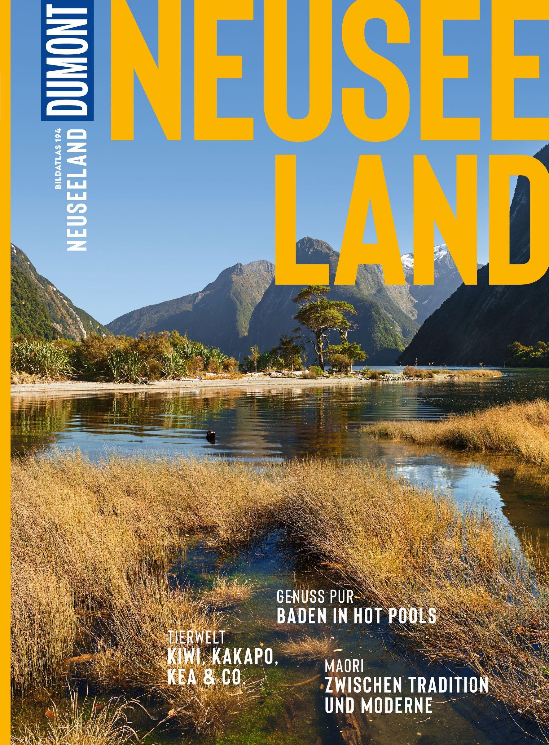 Vorderes Coverbild DUMONT Bildatlas Neuseeland