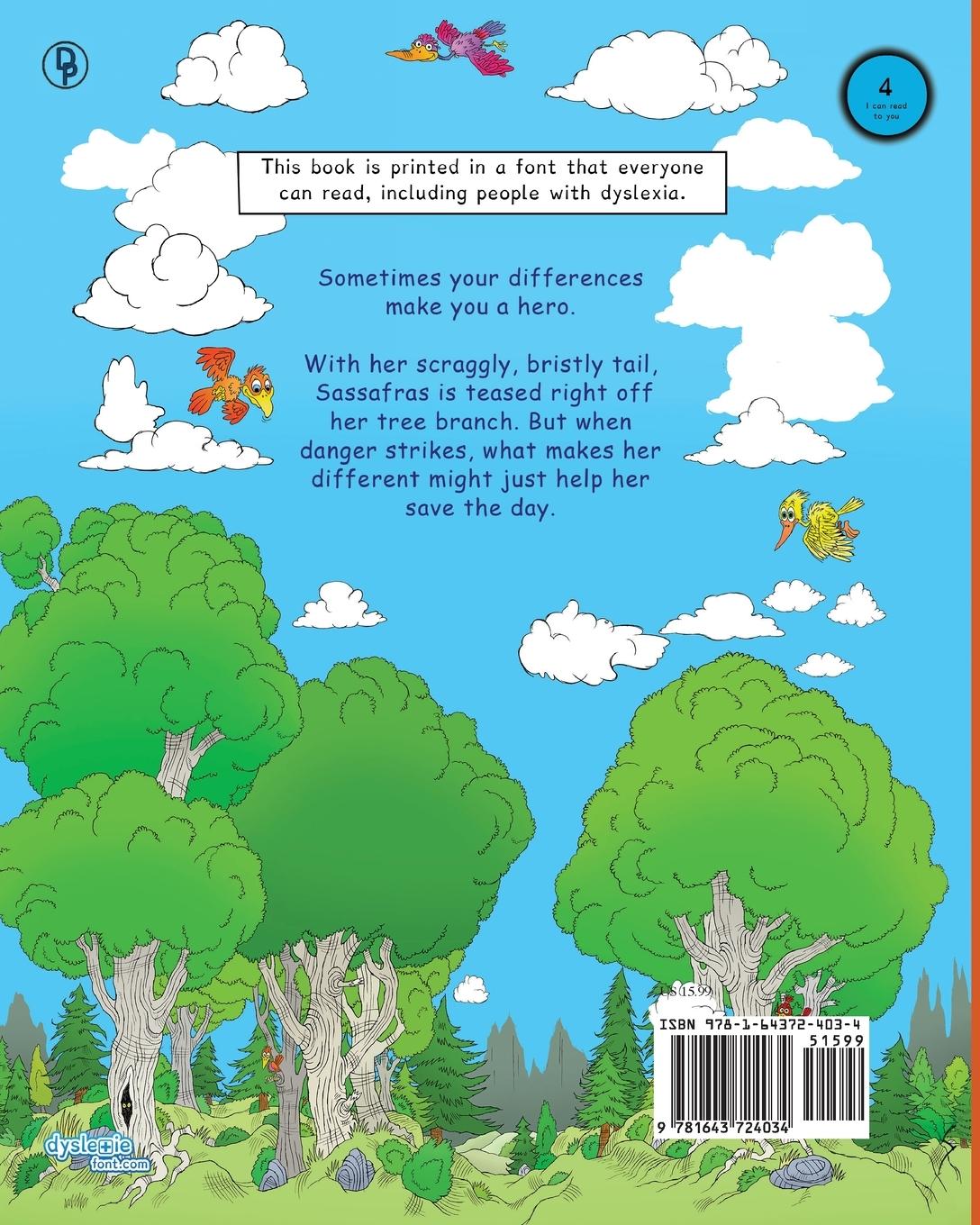 Rückseitencover Sassafras and Her Teeny Tiny Tail