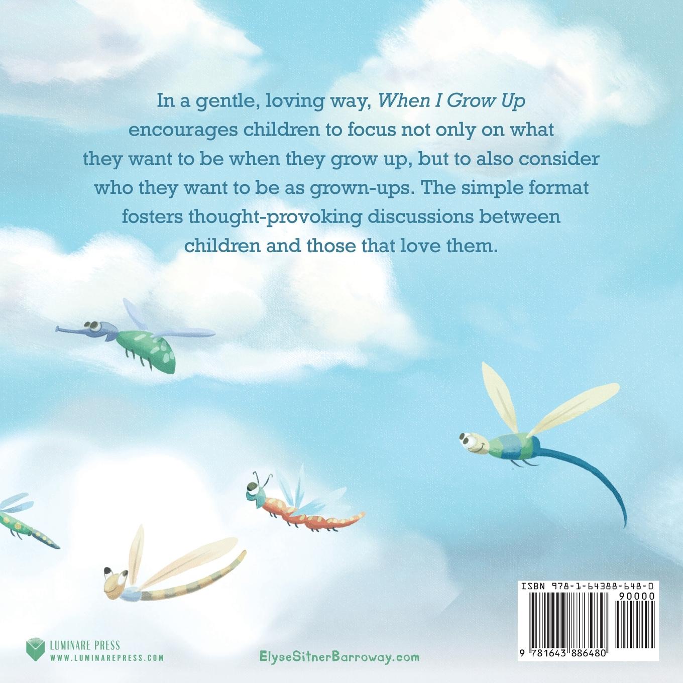 Rückseitencover When I Grow Up