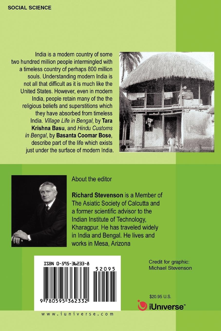 Rückseitencover Village Life in Bengal Hindu Customs in Bengal