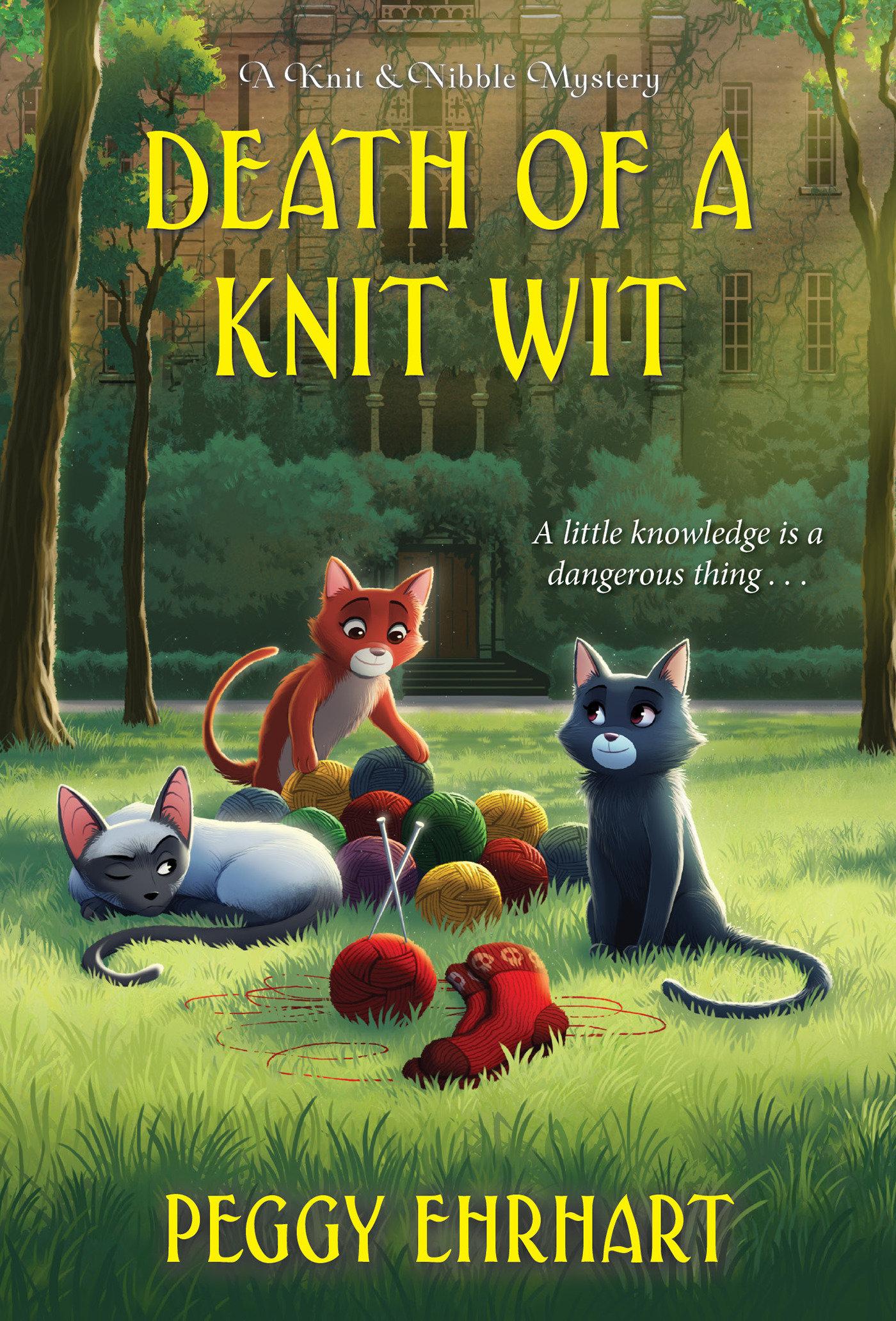 Vorderes Coverbild Death of a Knit Wit