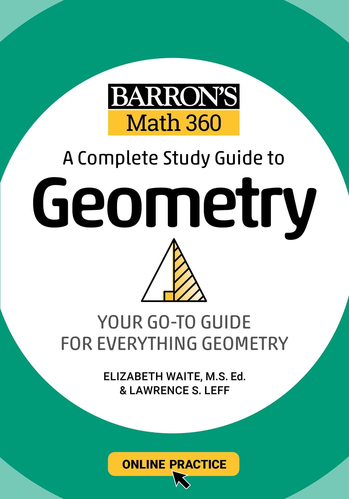 Vorderes Coverbild Barron's Math 360: A Complete Study Guide to Geometry with Online Practice