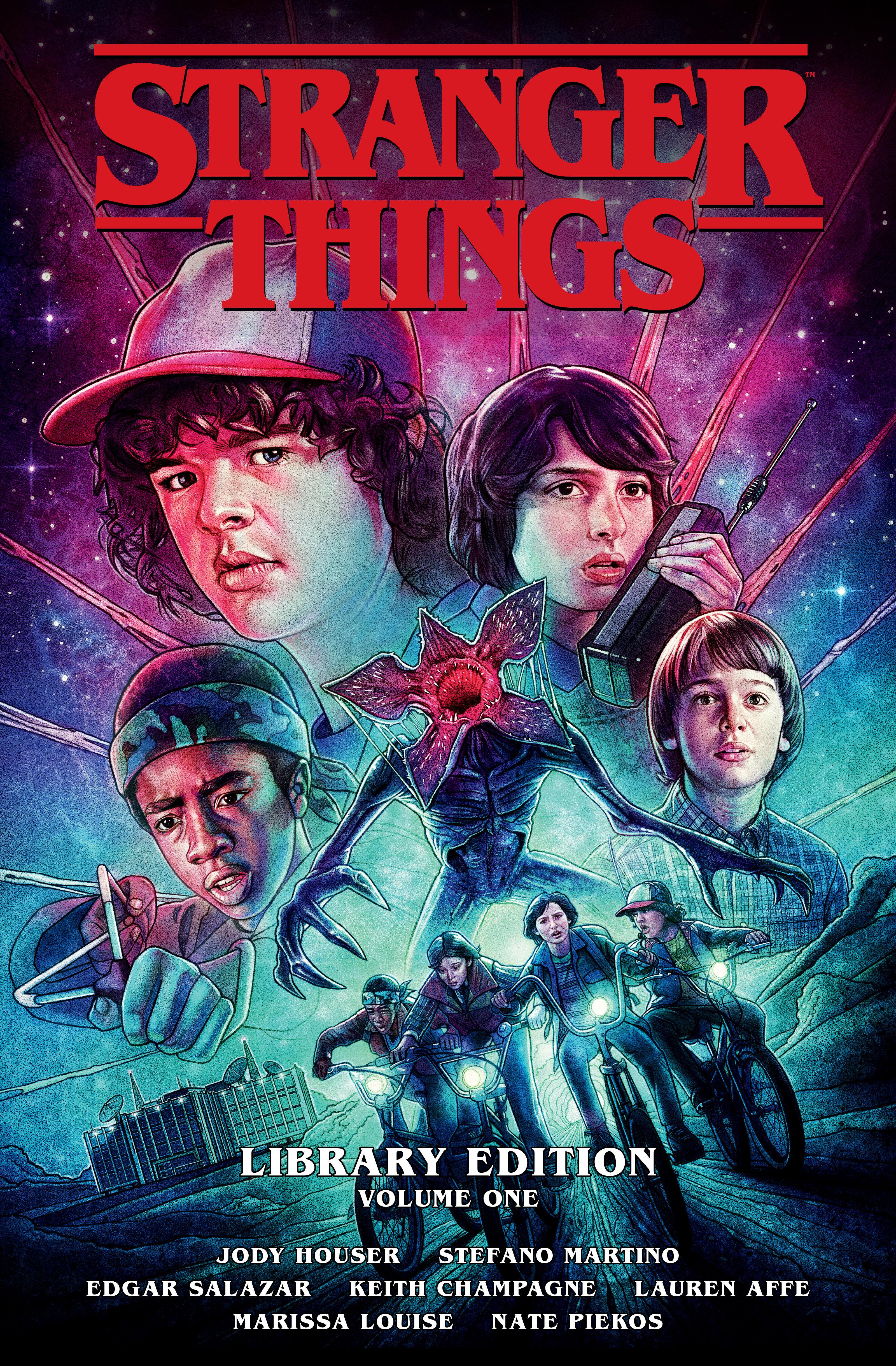 Vorderes Coverbild Stranger Things Library Edition Volume 1 (Graphic Novel)