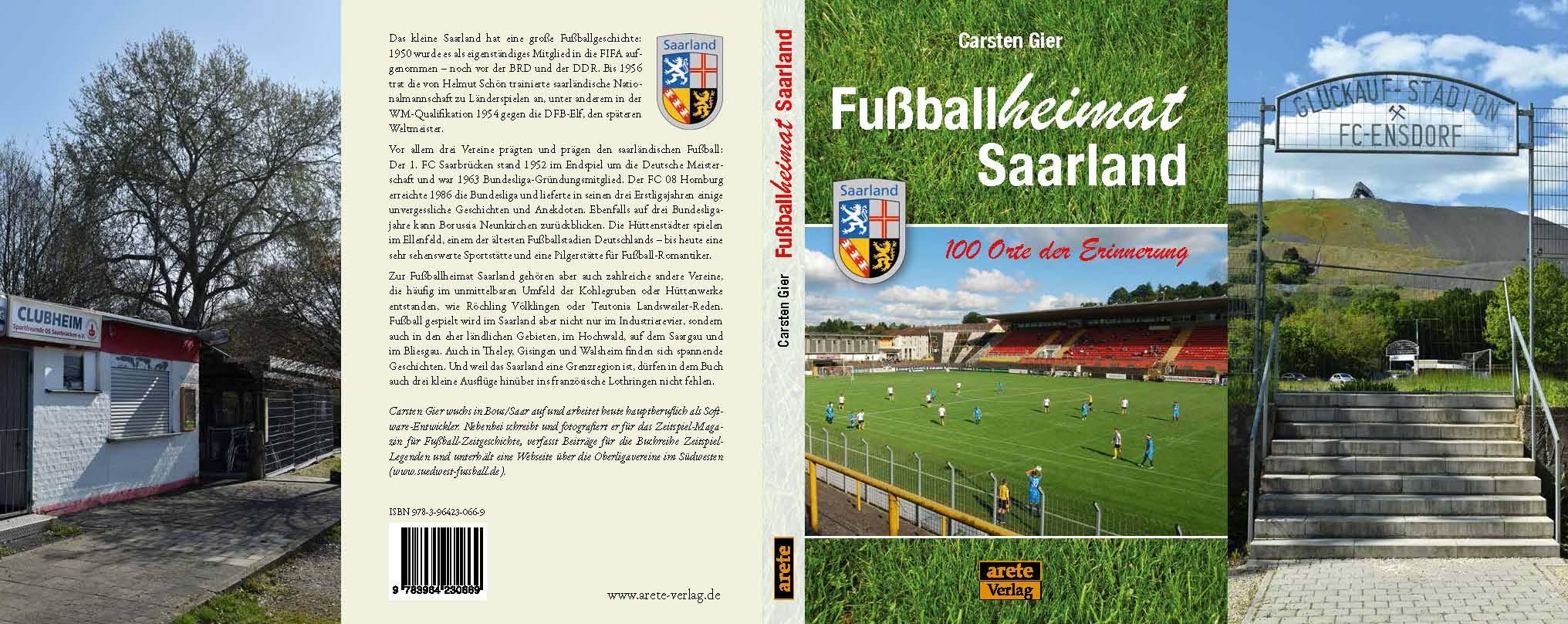 Rückseitencover Fußballheimat Saarland