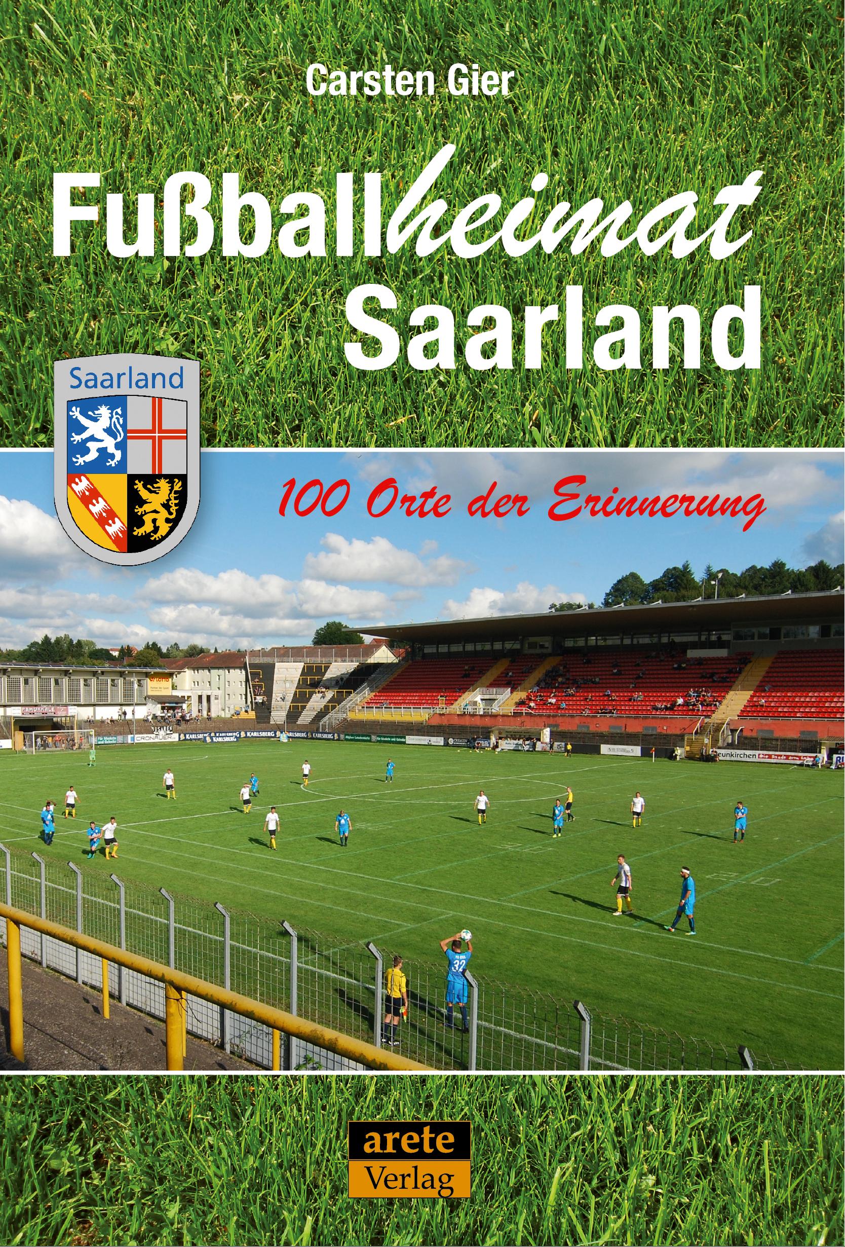 Vorderes Coverbild Fußballheimat Saarland