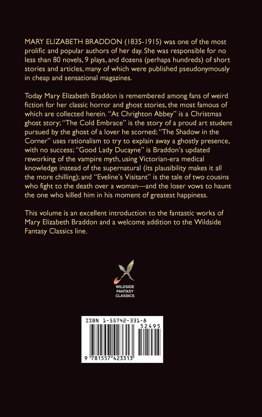 Rückseitencover At Chrighton Abbey and Other Horror Stories