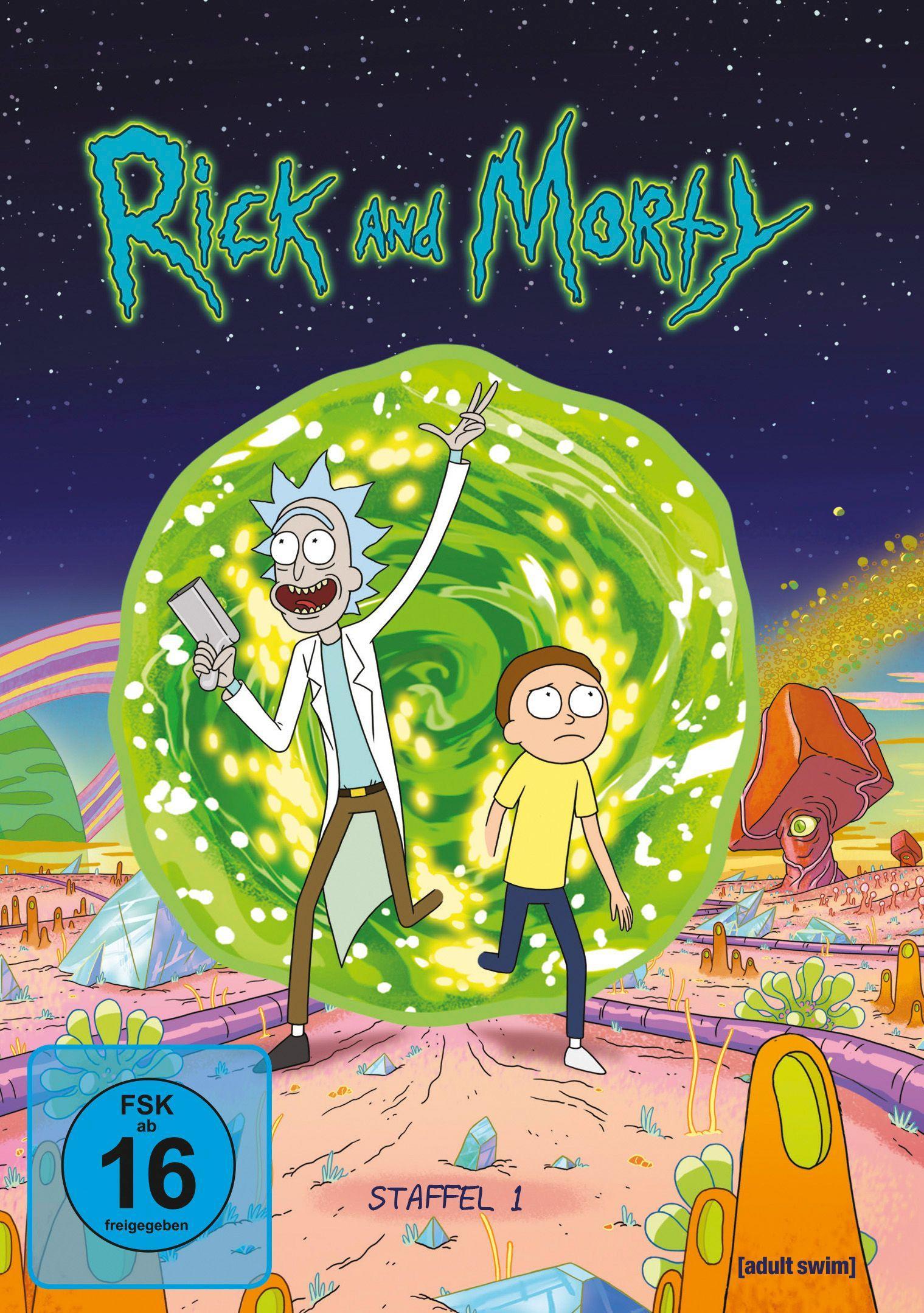 Vorderes Coverbild Rick and Morty