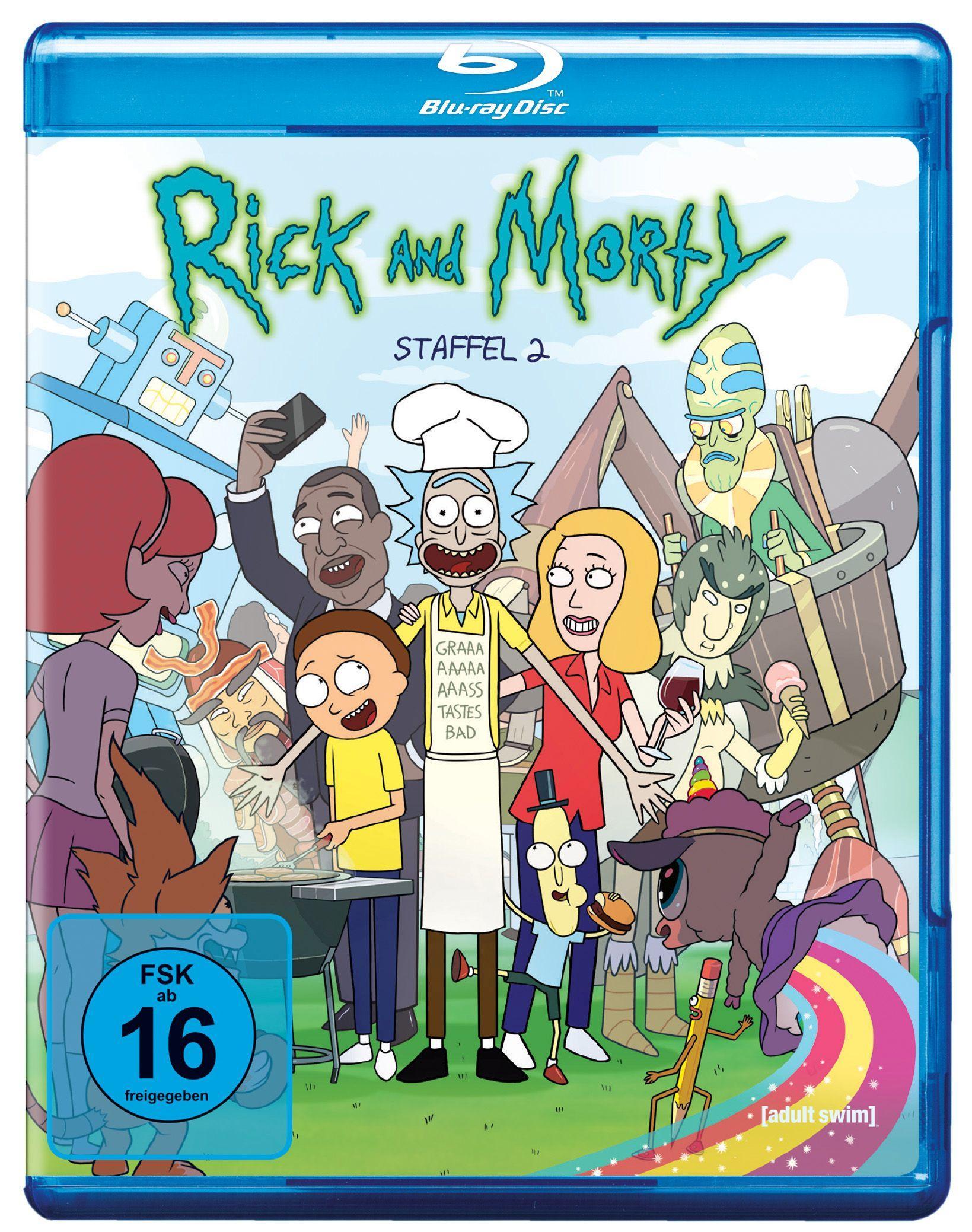 Vorderes Coverbild Rick and Morty