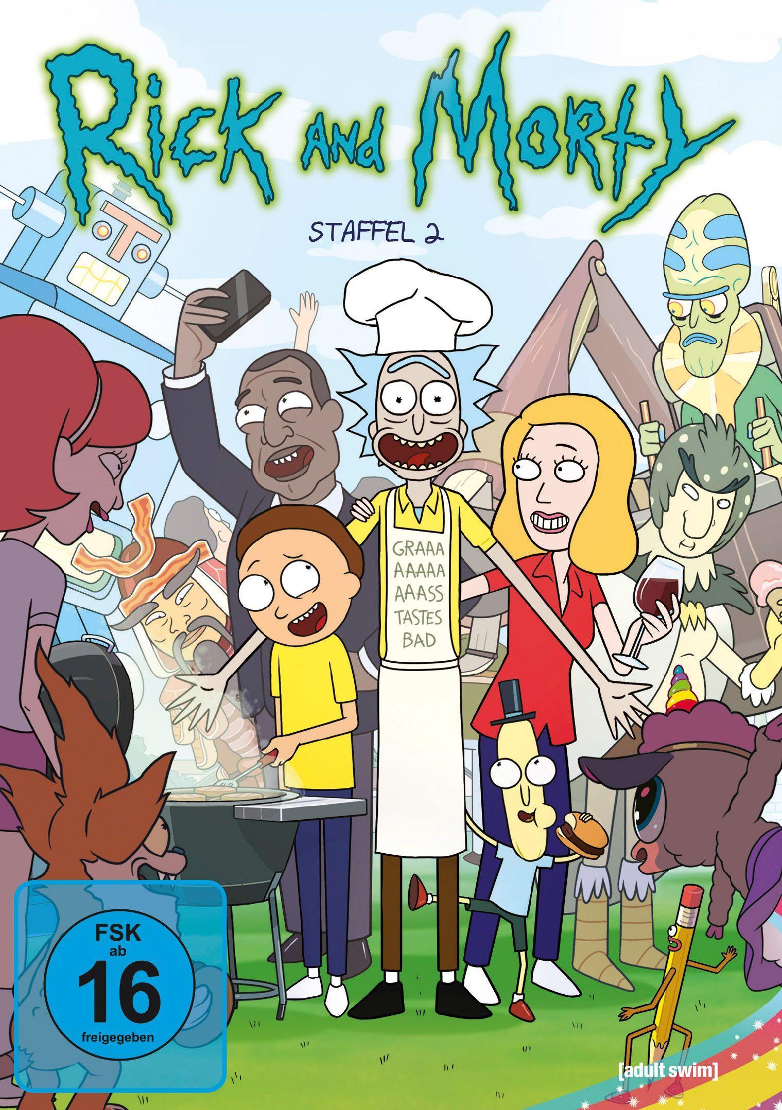 Vorderes Coverbild Rick and Morty