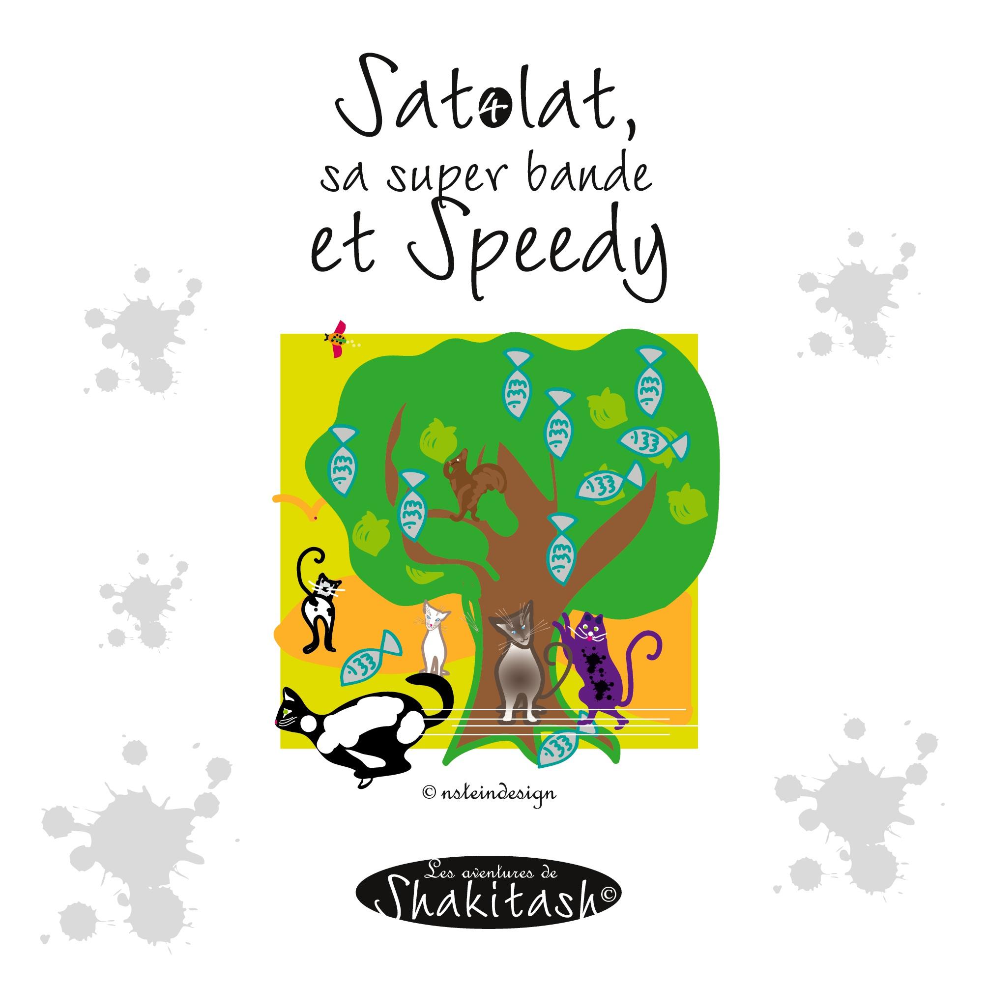 Vorderes Coverbild Satolat, sa super bande et Speedy