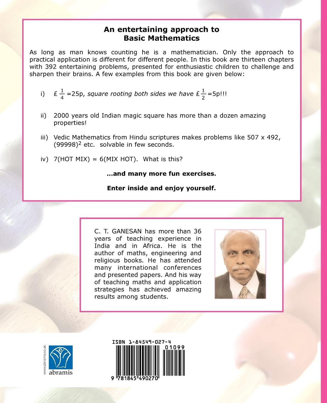 Rückseitencover Fun With Maths