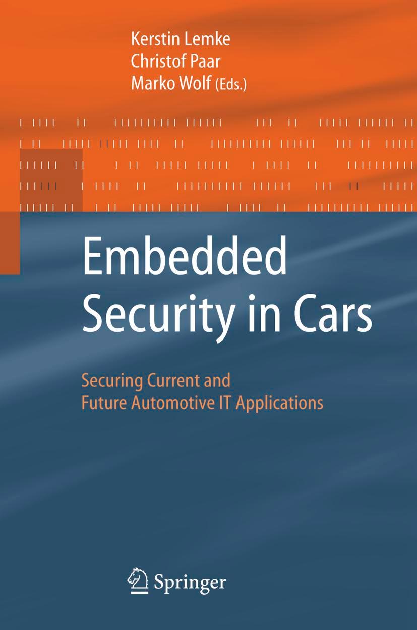 Vorderes Coverbild Embedded Security in Cars