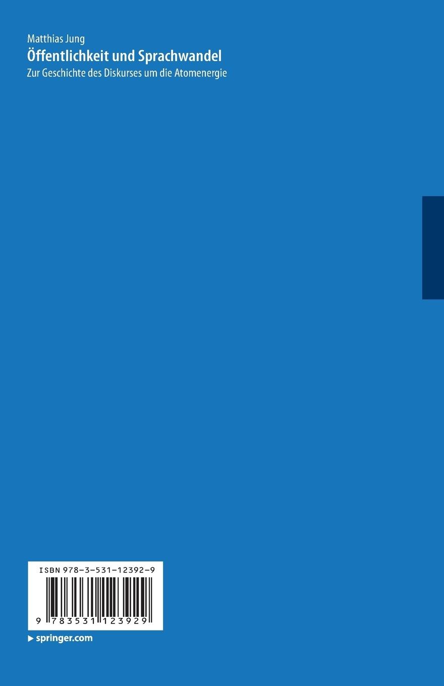 Rückseitencover Öffentlichkeit und Sprachwandel