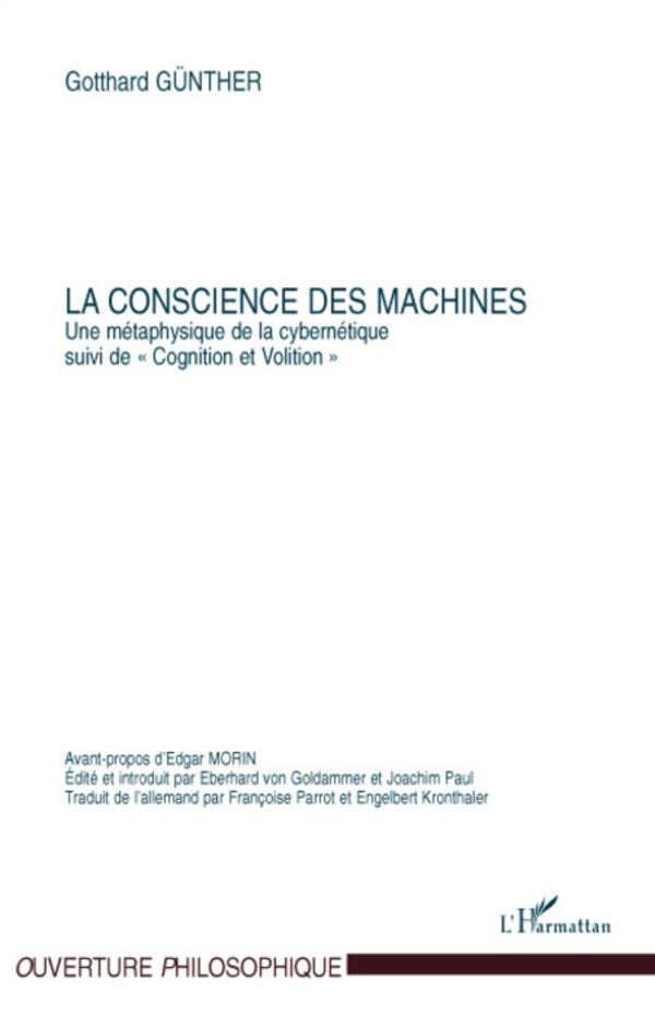 Vorderes Coverbild La conscience des machines