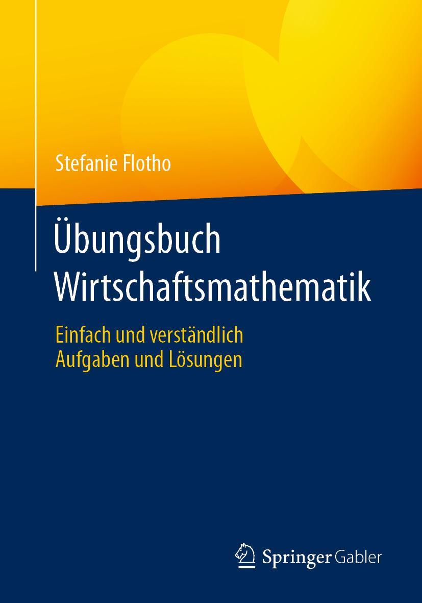 Vorderes Coverbild Übungsbuch Wirtschaftsmathematik