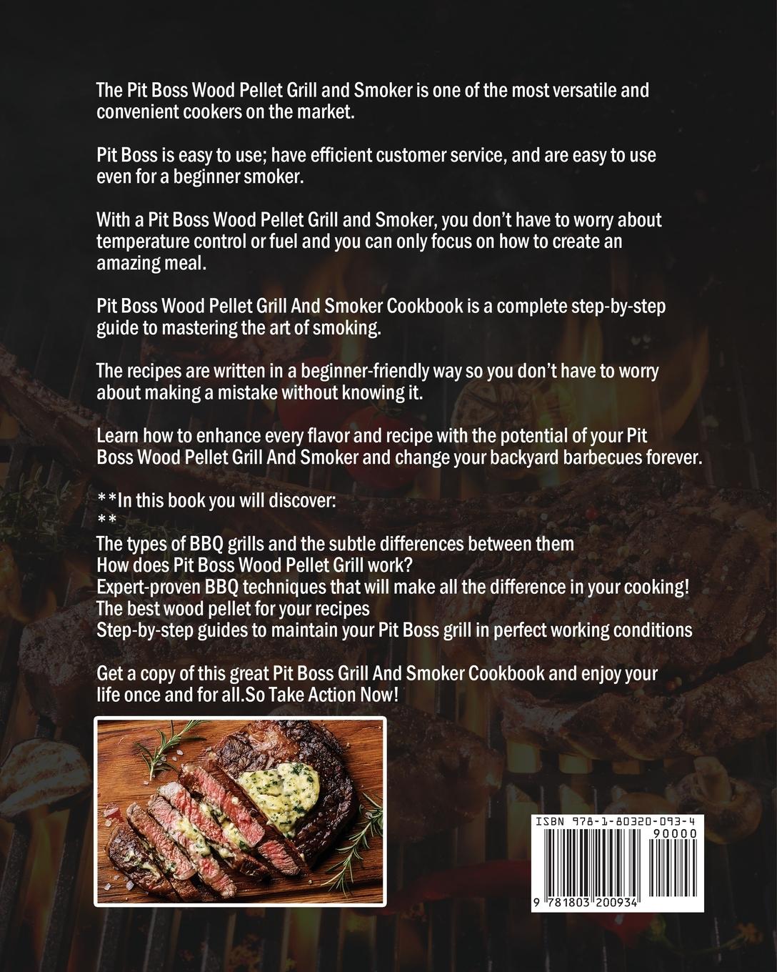 Rückseitencover The Simple Pit Boss Wood Pellet Grill and Smoker Cookbook