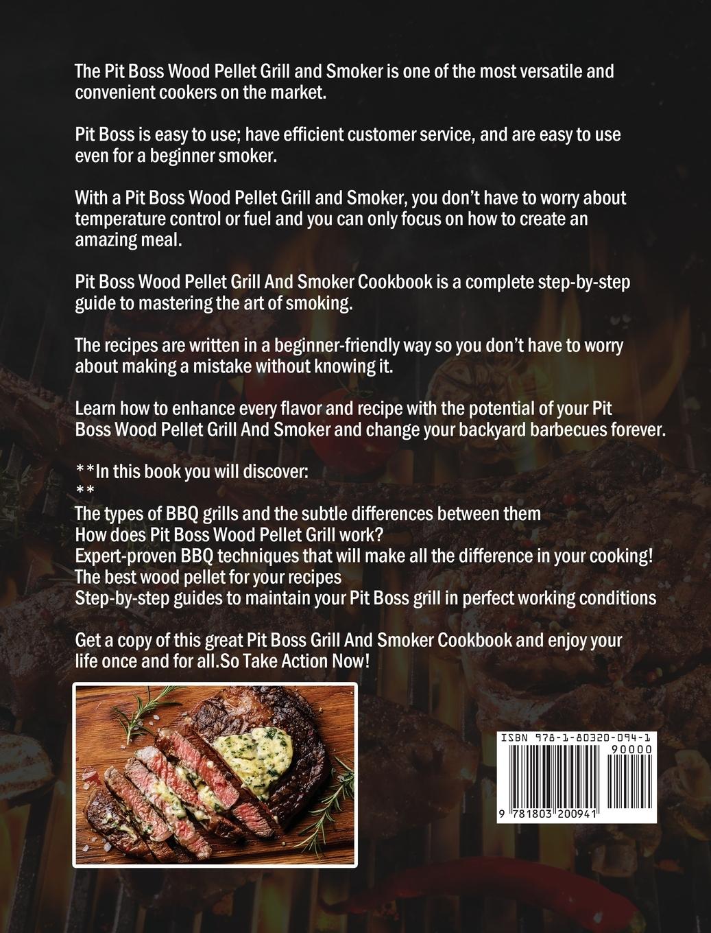 Rückseitencover The Simple Pit Boss Wood Pellet Grill and Smoker Cookbook