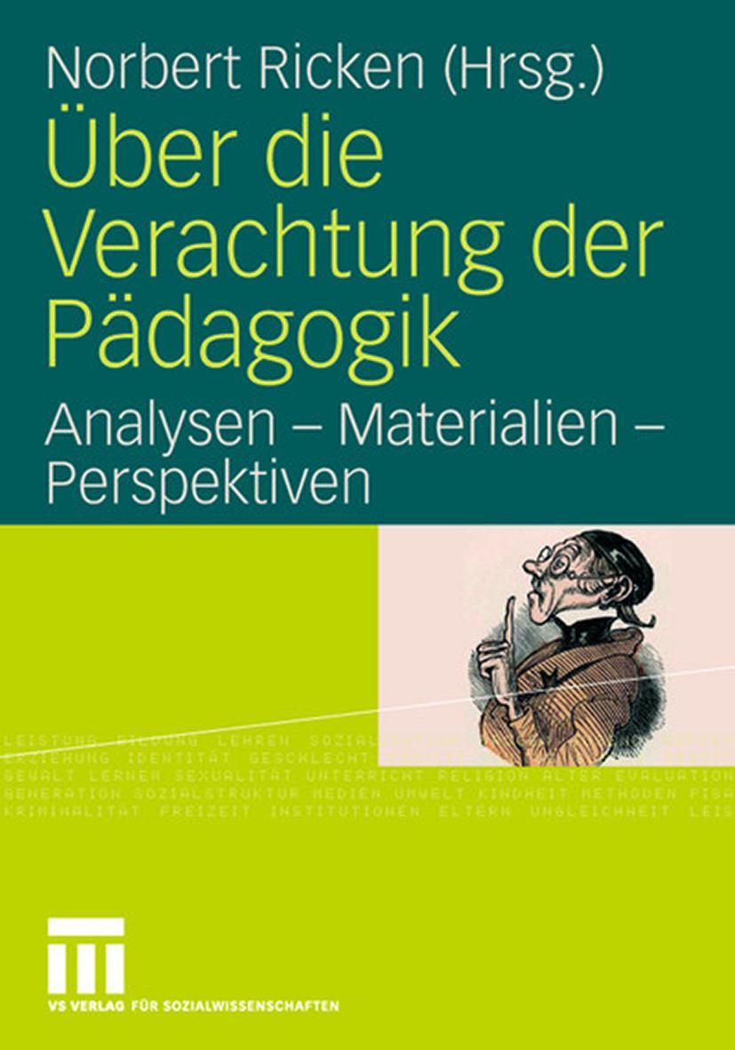 Vorderes Coverbild Über die Verachtung der Pädagogik