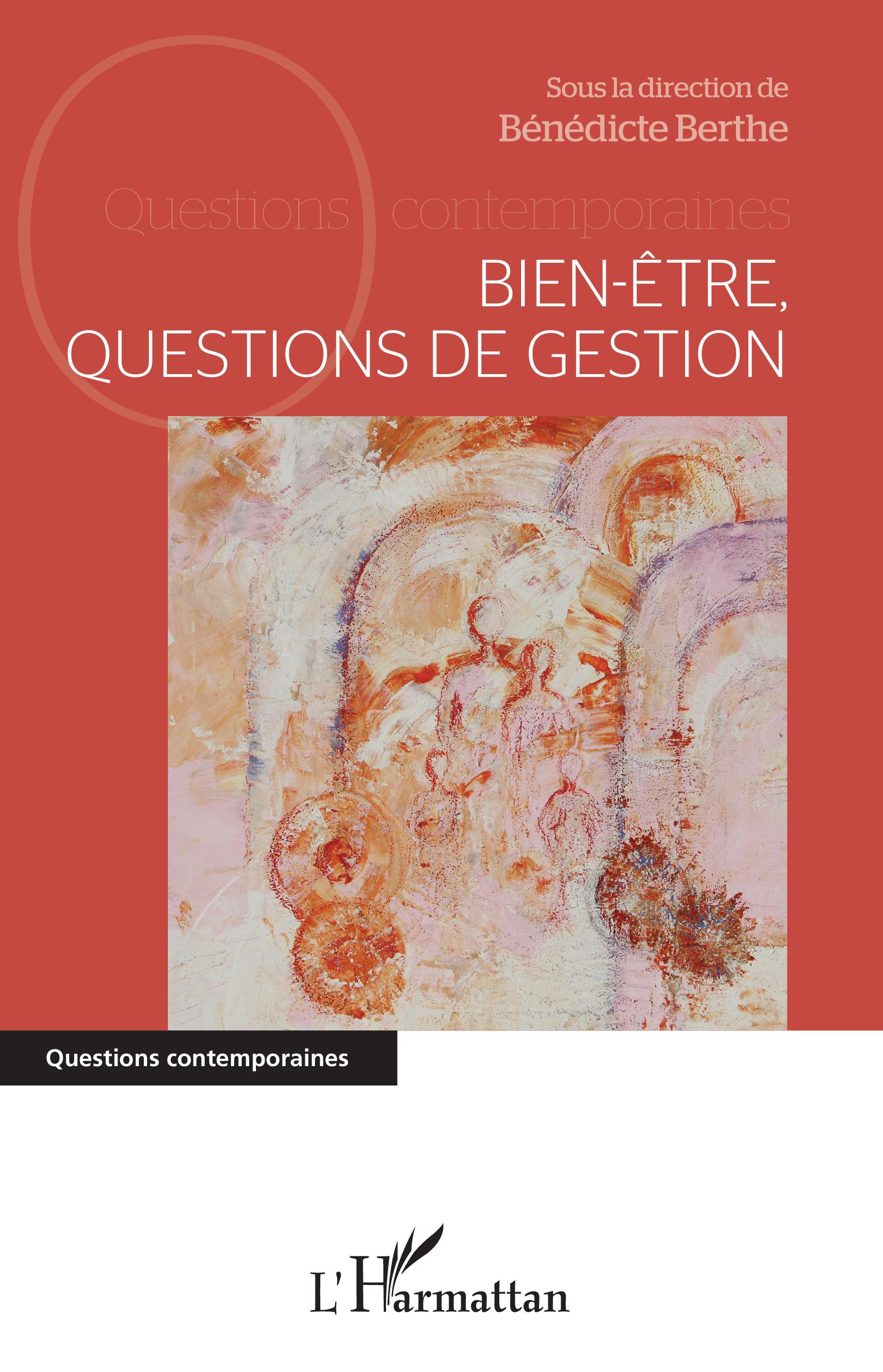 Vorderes Coverbild Bien-être, questions de gestion