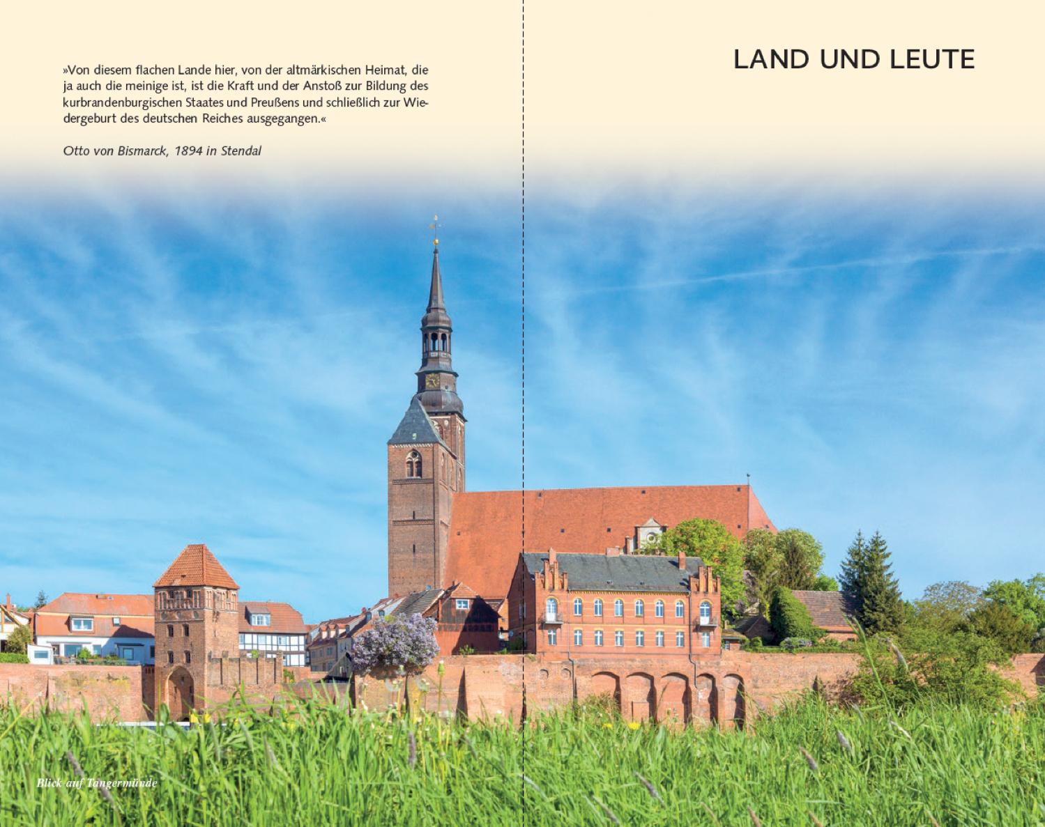 Beispielinhalt (Bild) Reiseführer Altmark