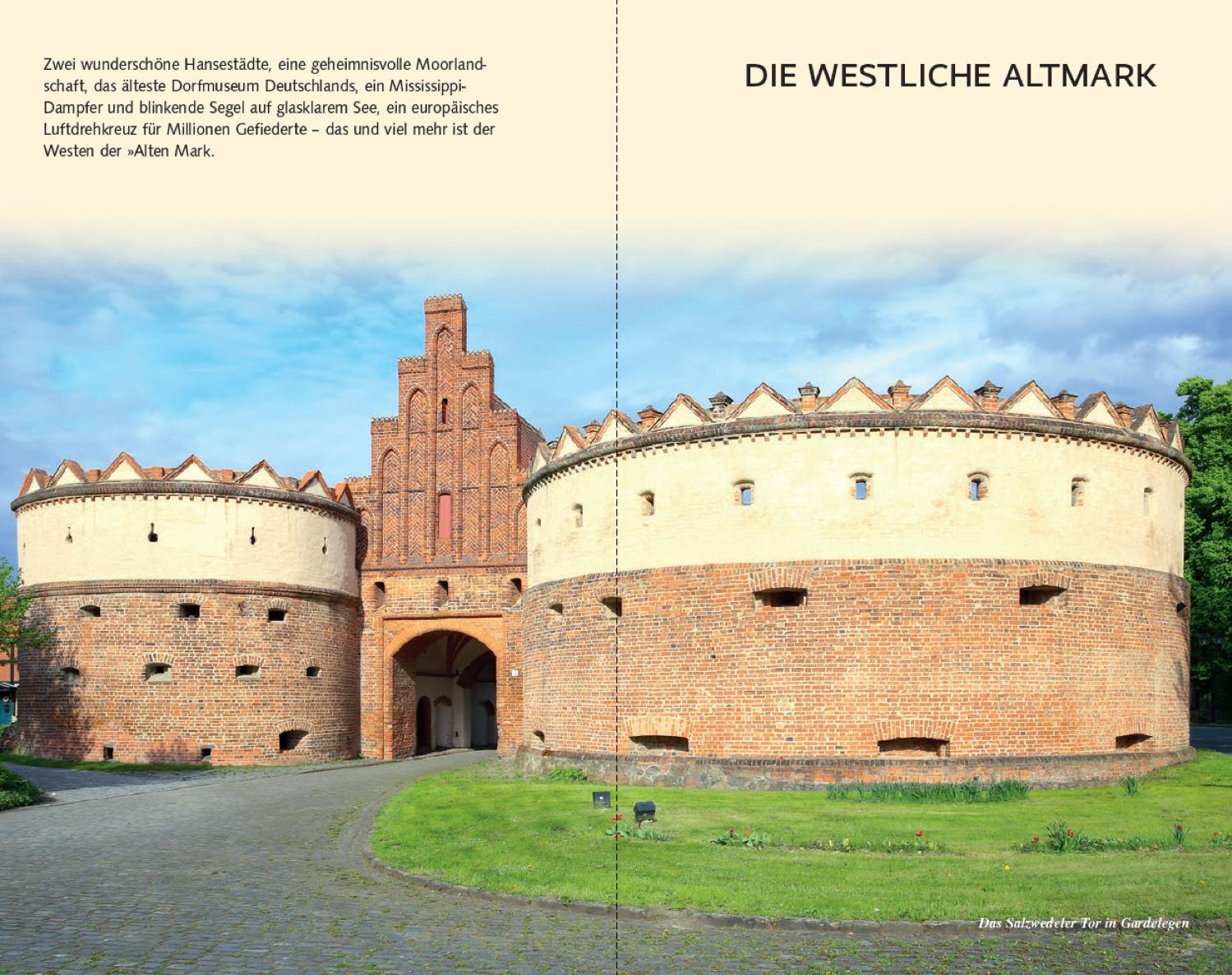 Beispielinhalt (Bild) Reiseführer Altmark