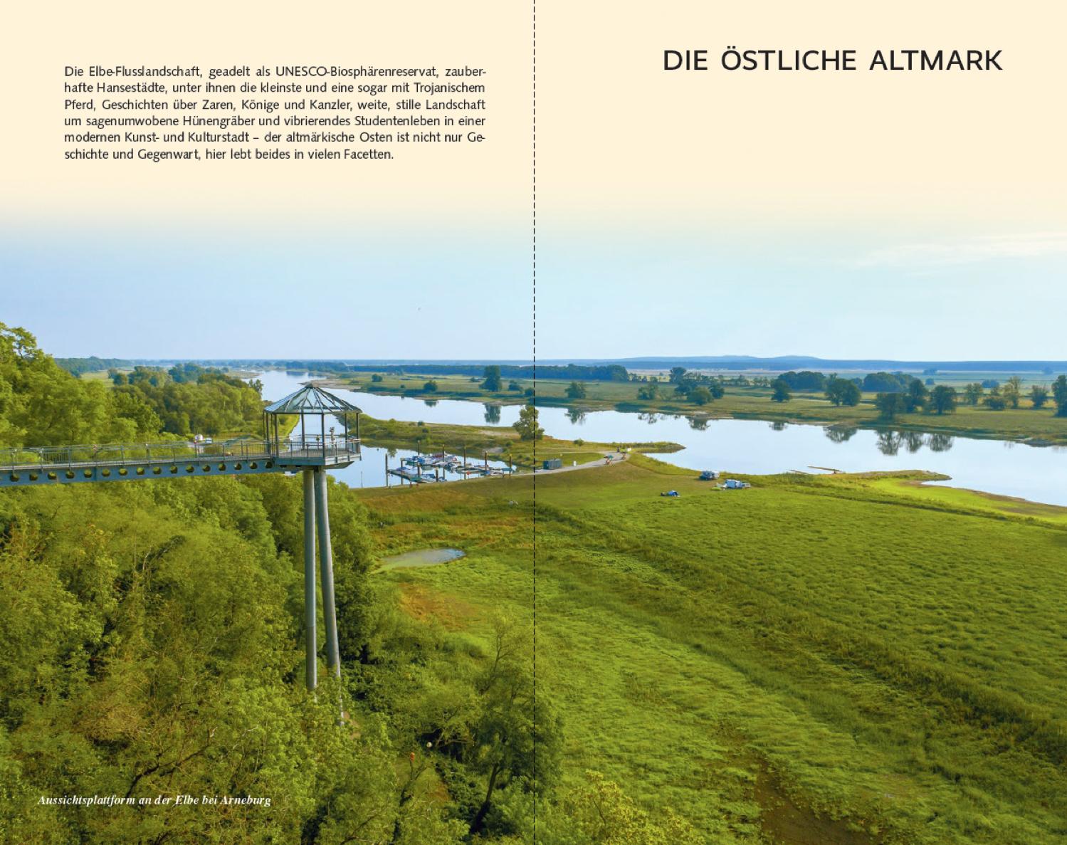 Beispielinhalt (Bild) Reiseführer Altmark