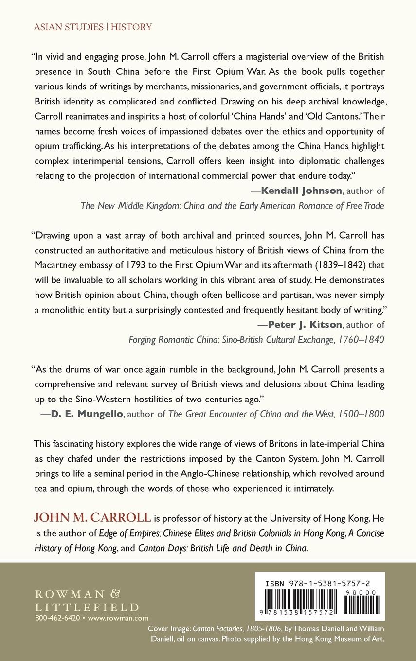 Rückseitencover China Hands and Old Cantons