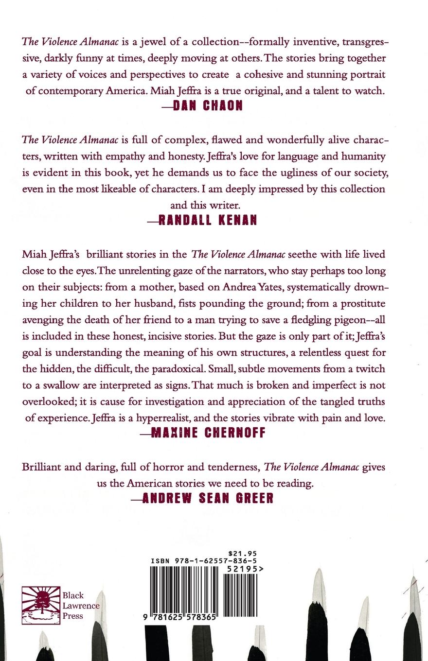 Rückseitencover The Violence Almanac